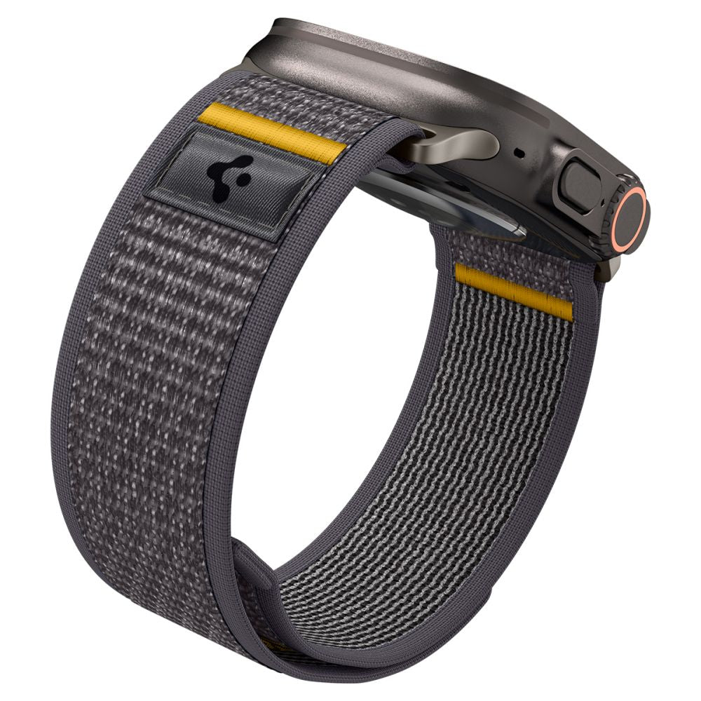 Accesoriu smartwatch Spigen Athlex Air (AMP09034) compatibil cu Apple Watch 6/7/8/9/10/11/SE/SE 2/SE 3/Ultra/Ultra 2/ Ultra 3 (44/45/46/49mm), Active Gray