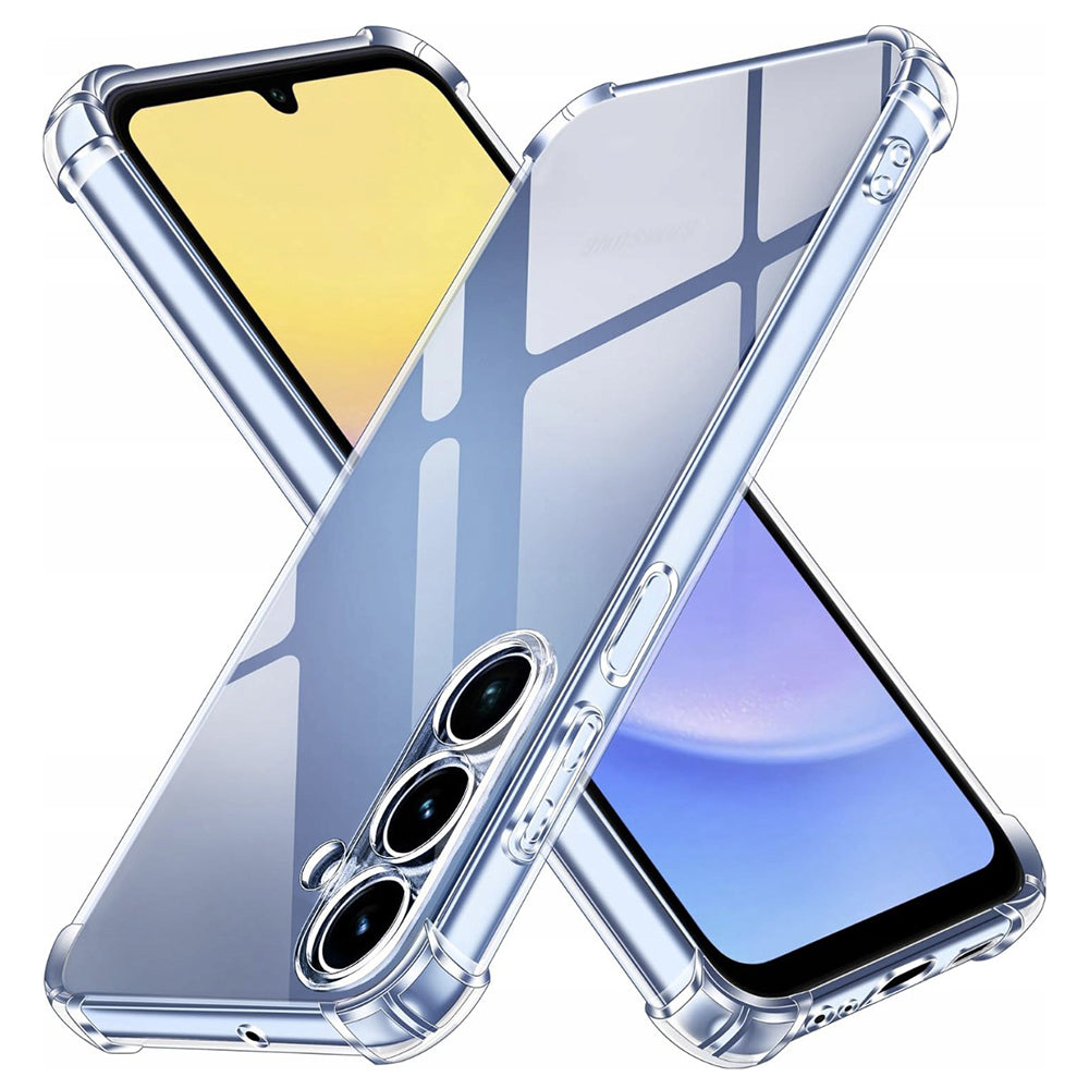 Husa de protectie Techsuit Shockproof Clear Silicone compatibil cu Samsung Galaxy A15 4G / A15 5G, Transparent