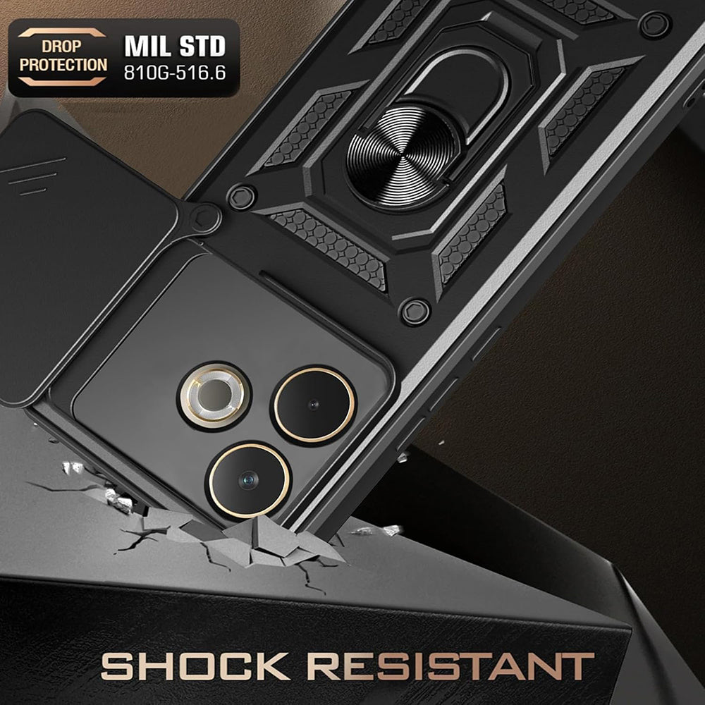 Husa de protectie Techsuit CamShield Series compatibil cu Oppo A5 Pro 4G / A5 Pro 5G, Albastru