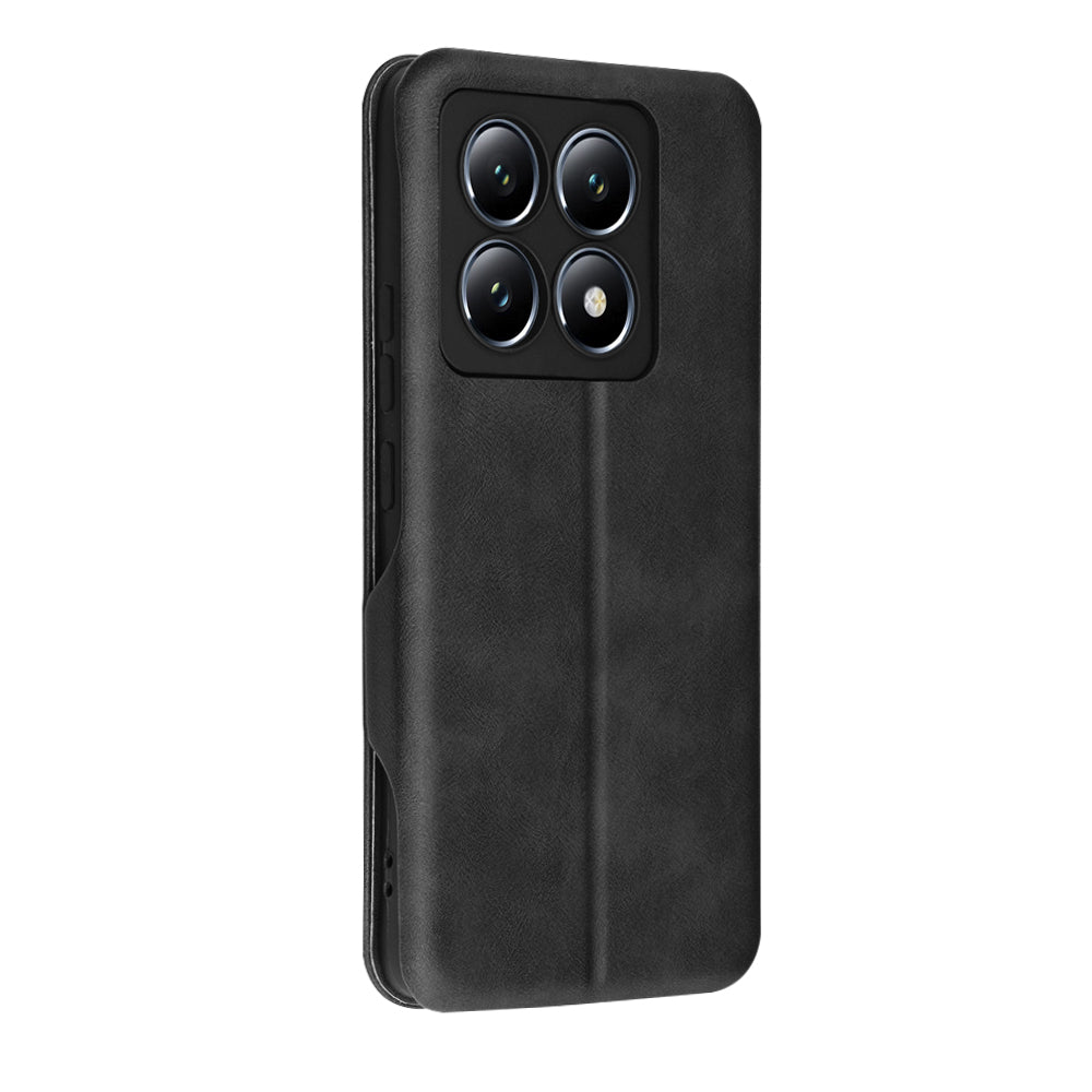 Husa de protectie Techsuit Safe Wallet Plus compatibil cu Xiaomi 14 Pro, Negru