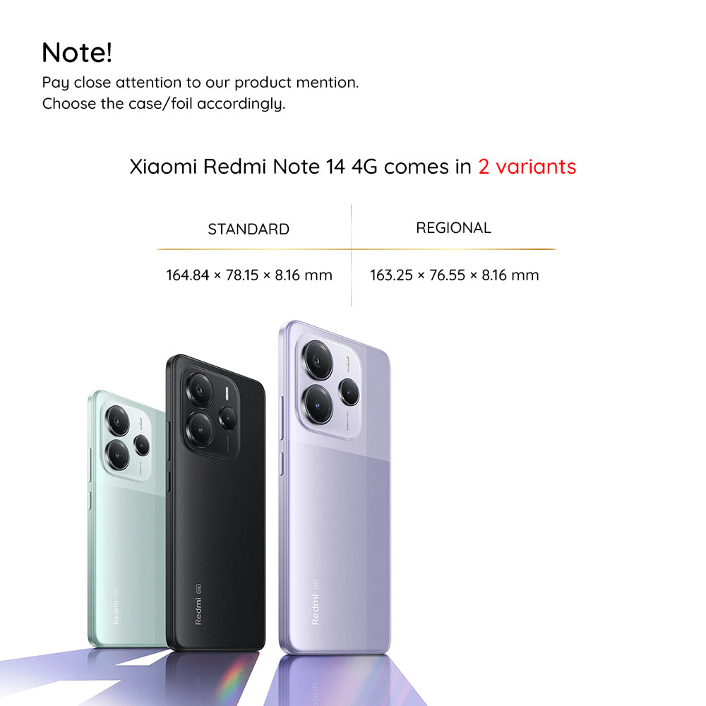 Folie de protectie Techsuit ColorVerse 360 Series + compatibil cu Xiaomi Redmi Note 14 4G (Standard), Albastru