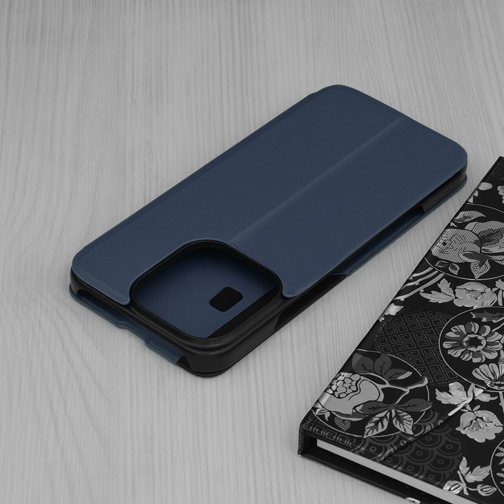 Husa de protectie Techsuit eFold Series compatibil cu Honor 400 Lite, Albastru Inchis
