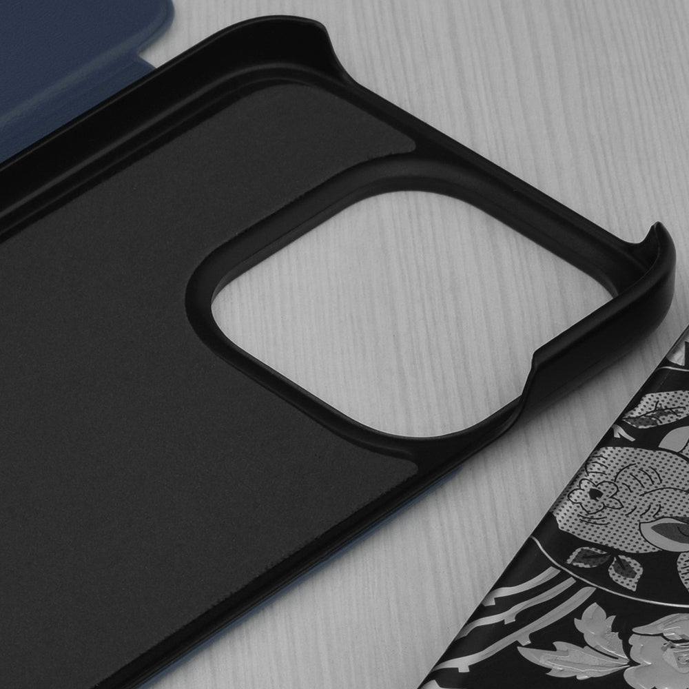 Husa de protectie Techsuit eFold Series compatibil cu Honor 400 Lite, Albastru Inchis