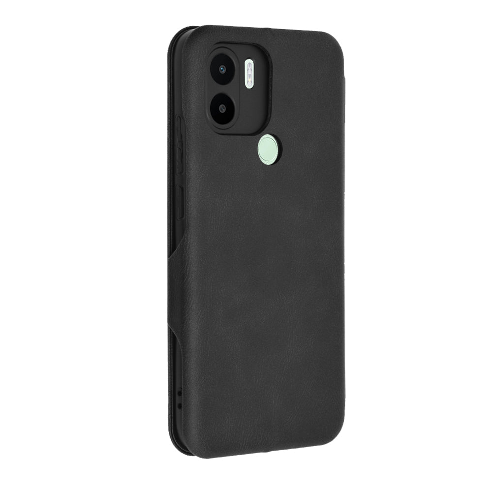 Husa de protectie Techsuit Safe Wallet Plus compatibil cu Xiaomi Redmi A1+ / A2+, Negru