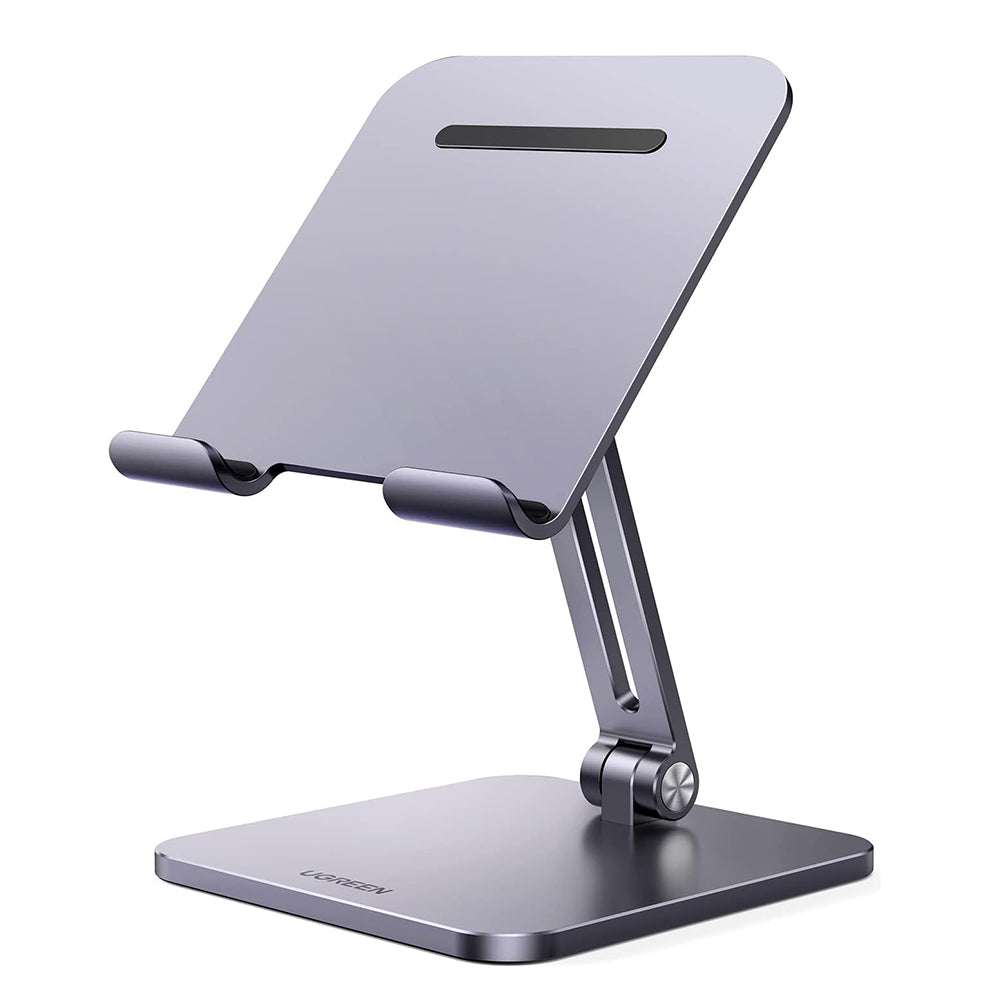 Suport Ugreen LP134 (40393), for Phone and Tablet 12.9", Foldable, Adjustable, Anti-Slip Design, Gri Spatial