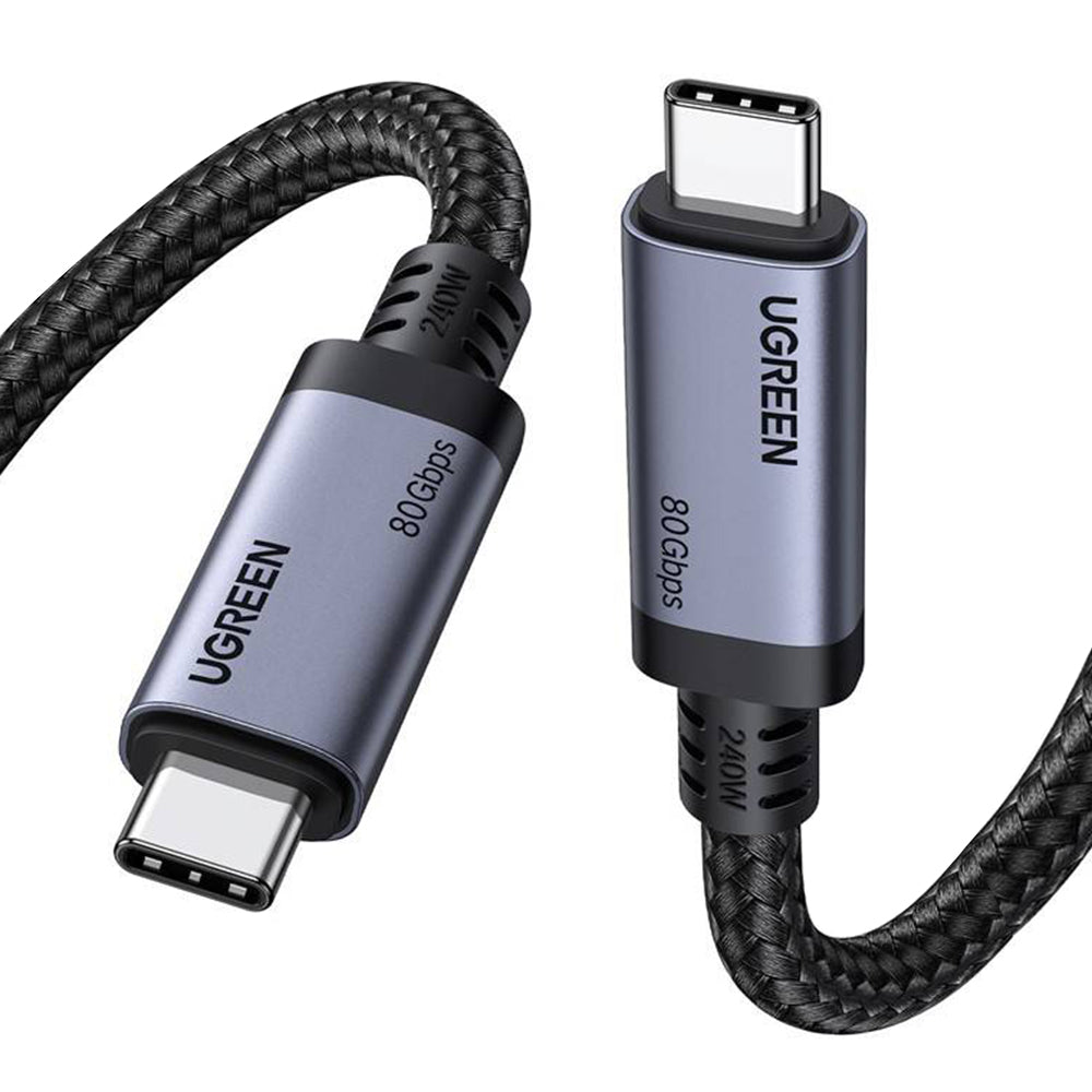 Cablu Ugreen L706 (65383), USB-C, 240W, 1m, Negru