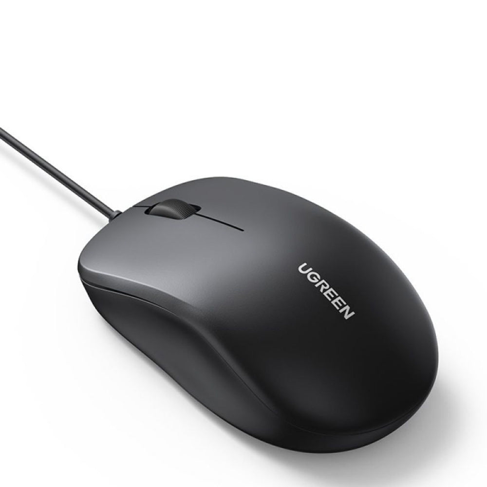 Mouse Ugreen MU007 (90789), USB, Ergonomic, 1200DPI, Negru