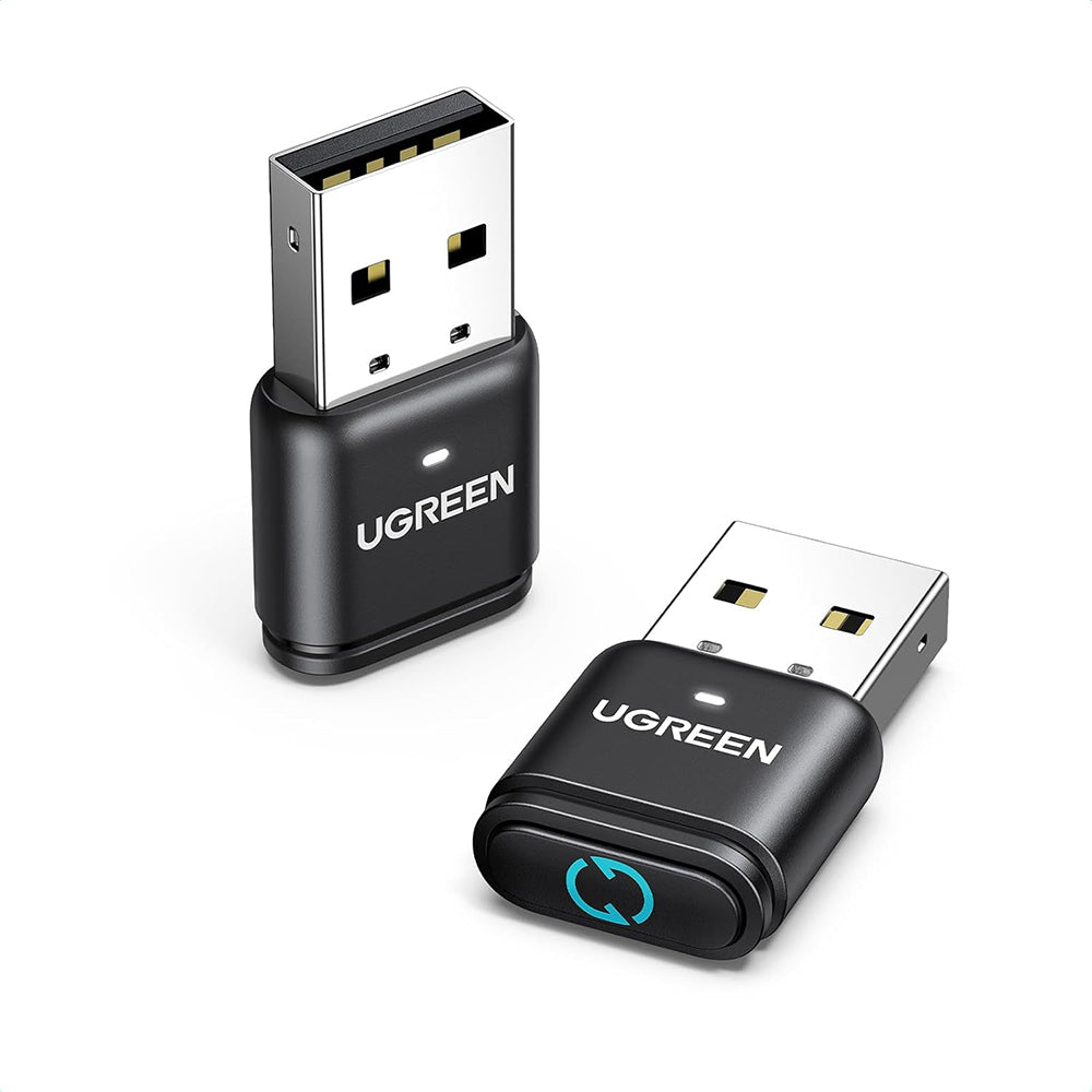 Adaptor Ugreen Bluetooth Adapter BT301 (35994), with Mouse Jiggler Function, USB, Bluetooth 5.3, Plug&Play, Negru