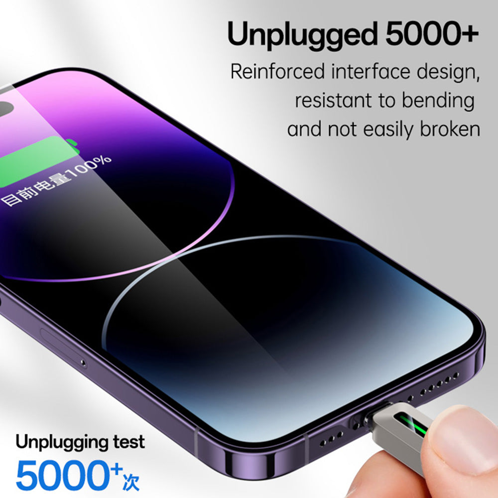 Cablu Yesido (CA199), USB-C la Lightning, 27W, 1.2m, Negru