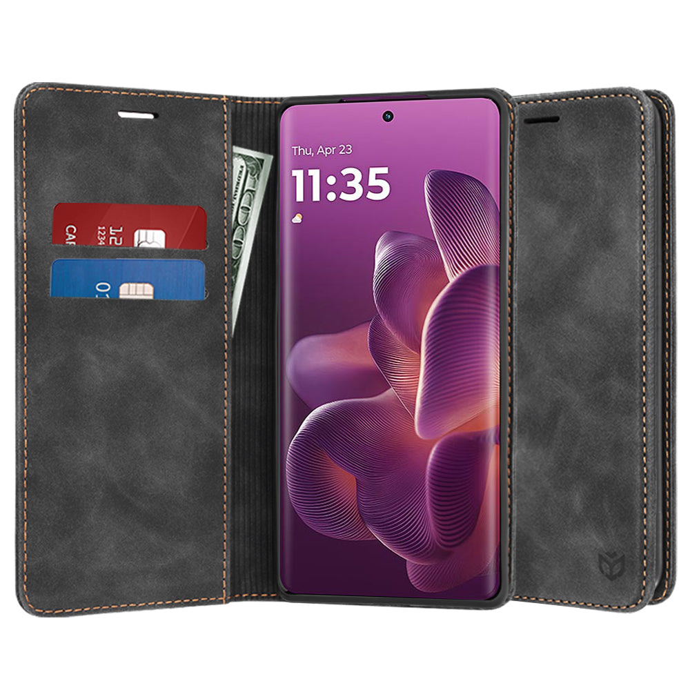 Husa de protectie Techsuit Confy compatibil cu Motorola Edge 60 Pro, Negru