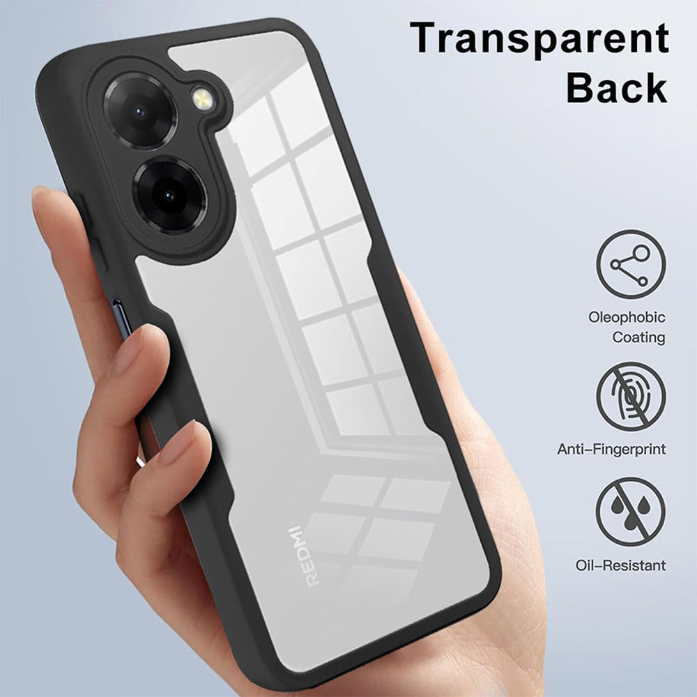 Folie de protectie Techsuit ColorVerse 360 Series + compatibil cu Xiaomi Redmi A5 4G (Standard), Roz