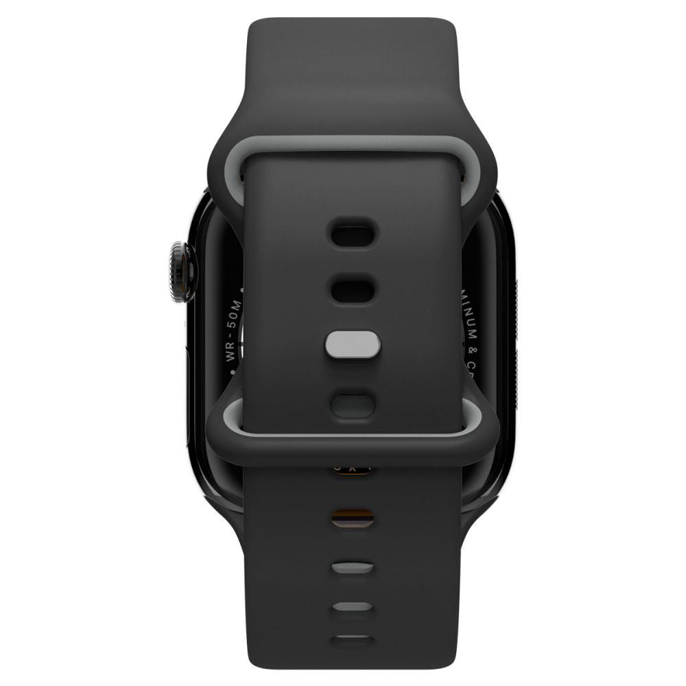 Accesoriu smartwatch Spigen Nano Pop (AMP09324) compatibil cu Apple Watch 1/2/3/4/5/6/7/8/9/10/11/SE/SE 2/SE 3 (38/40/41/42mm), Negru Sesame