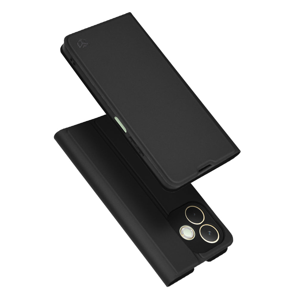 Husa de protectie Techsuit Magskin Book compatibil cu Oppo A5 Pro 4G / A5 Pro 5G, Negru