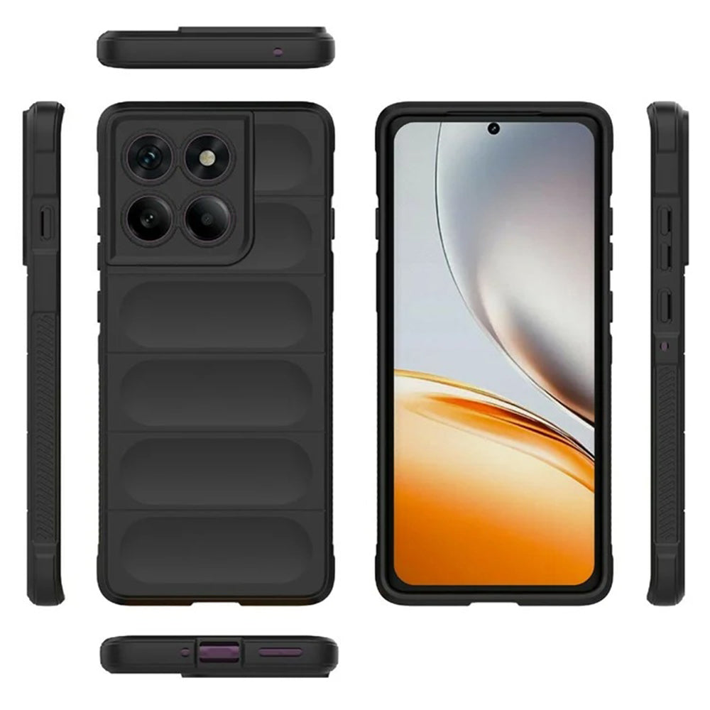 Husa de protectie Techsuit Magic Shield compatibil cu Motorola Edge 60 Pro, Negru