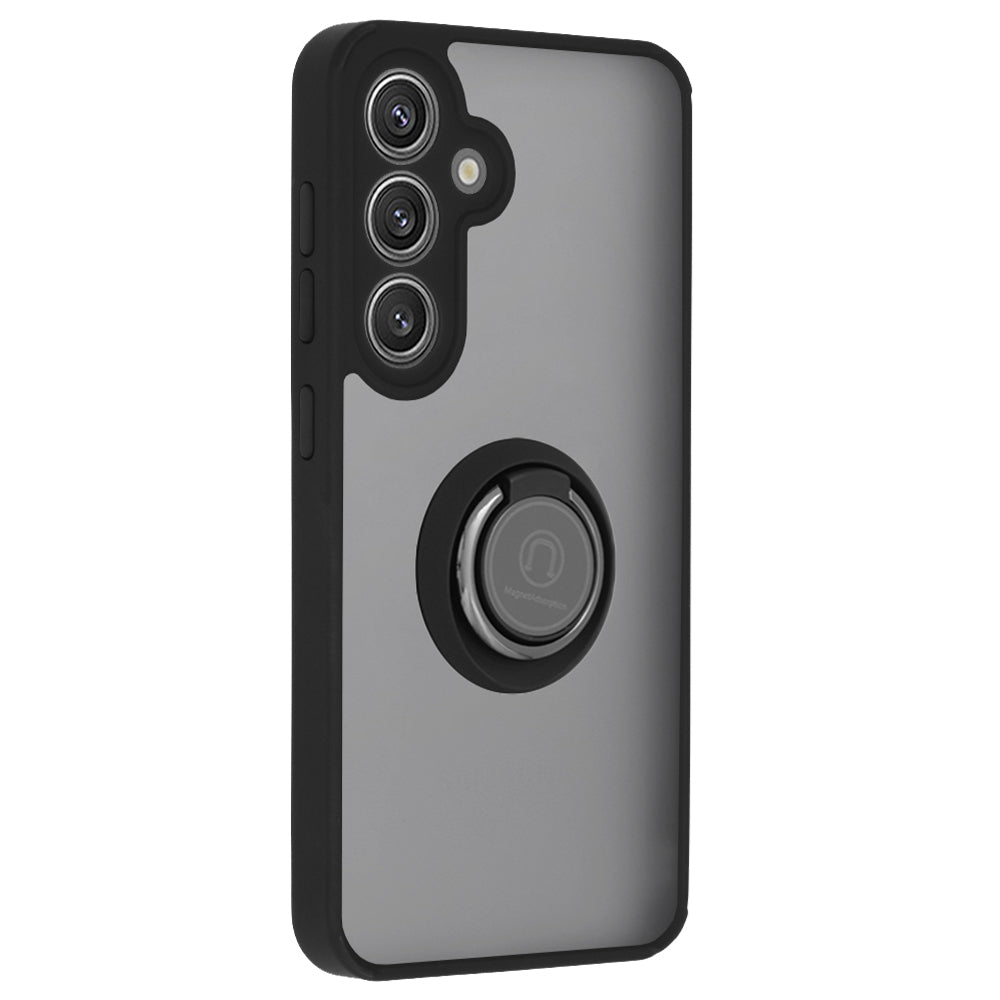 Husa de protectie Techsuit Glinth compatibil cu Samsung Galaxy S24, Negru