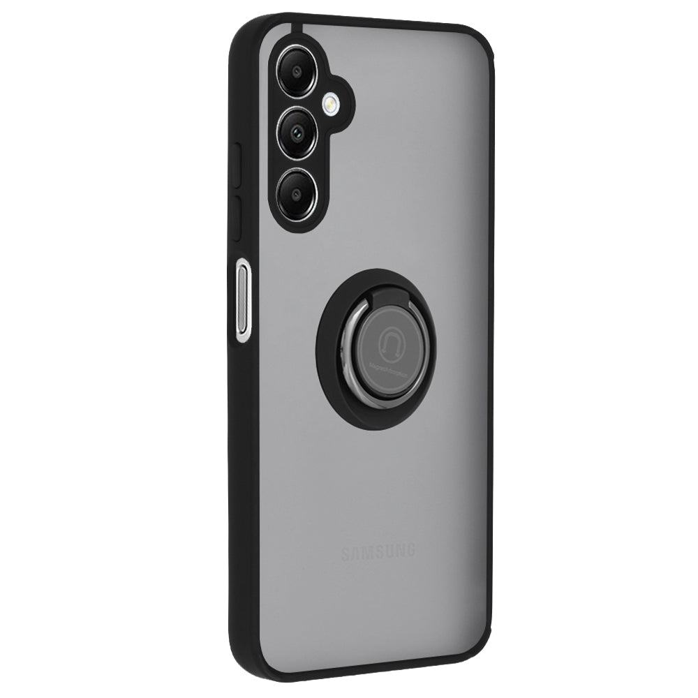 Husa de protectie Techsuit Glinth compatibil cu Samsung Galaxy A05s, Negru