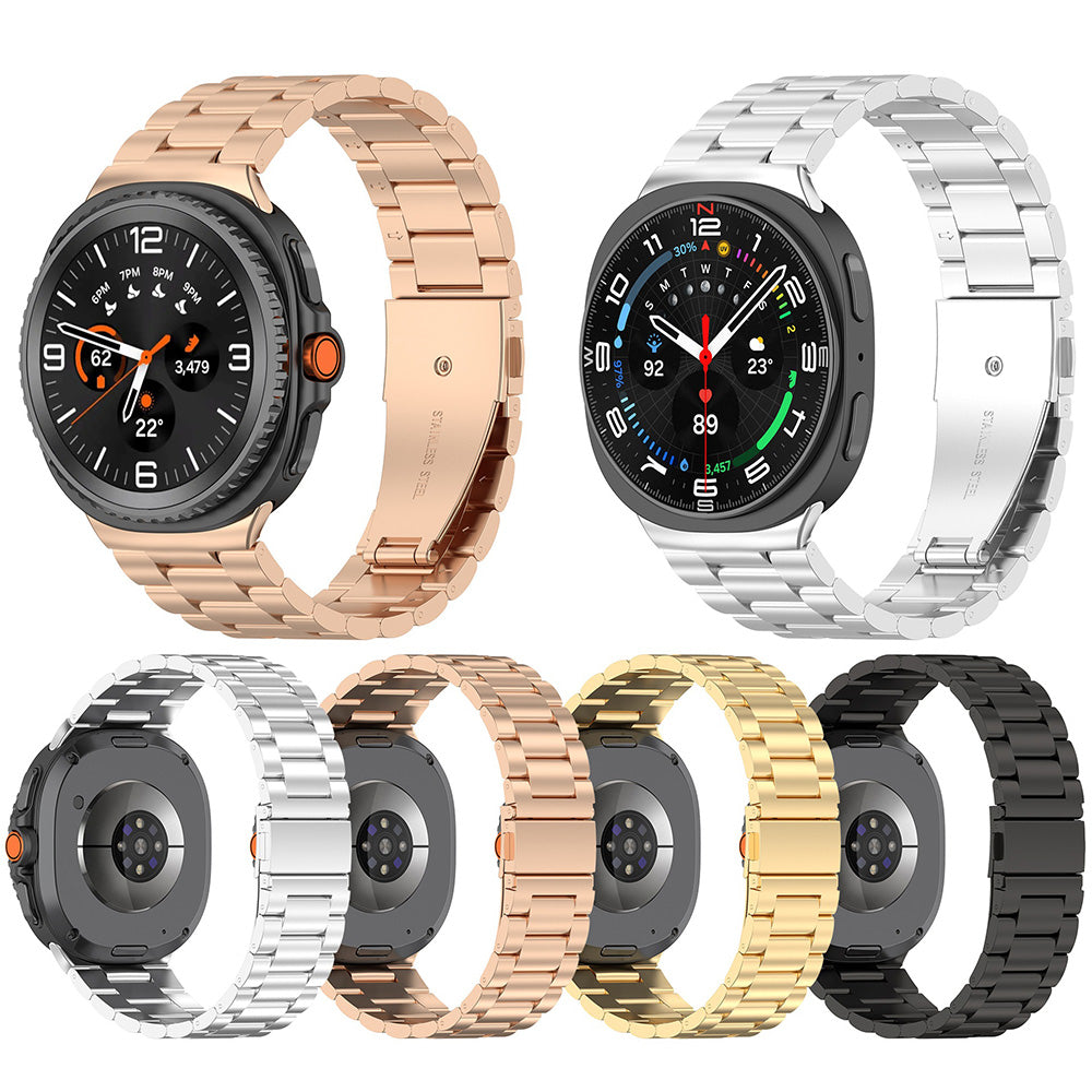 Curea smartwatch Techsuit Watchband (W010) compatibil cu Samsung Galaxy Watch8 40mm/Watch8 44mm/Watch8 Classic, Negru