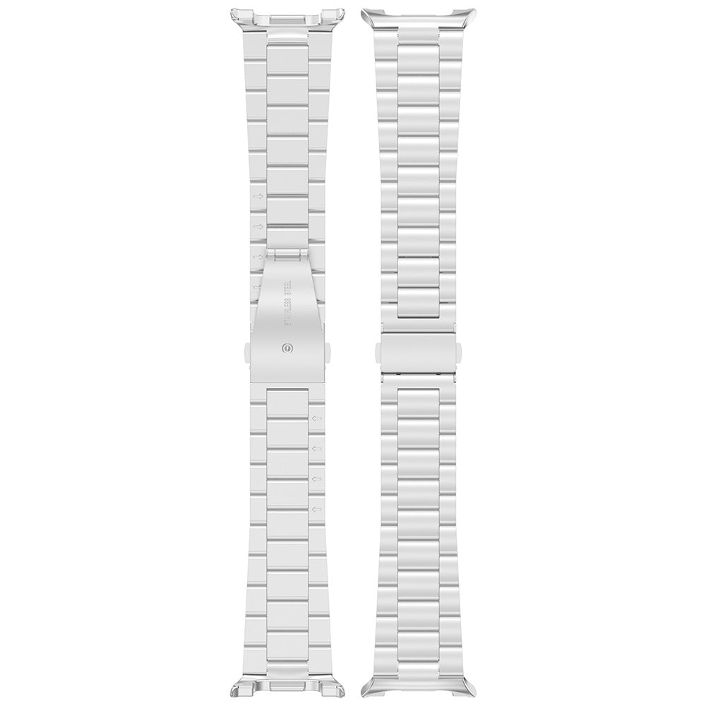 Curea smartwatch Techsuit Watchband (W010) compatibil cu Samsung Galaxy Watch8 40mm/Watch8 44mm/Watch8 Classic, Argintiu