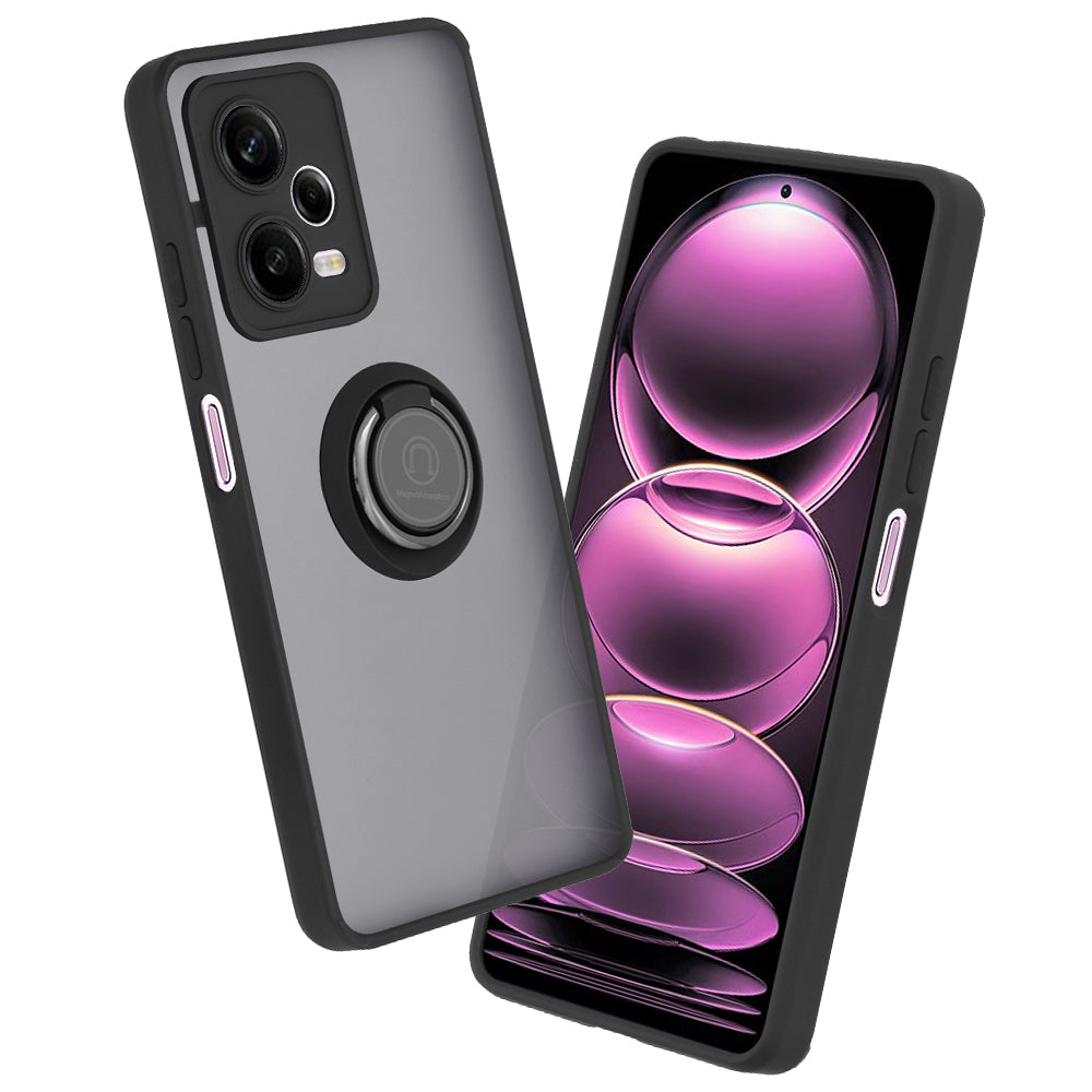 Husa de protectie Techsuit Glinth compatibil cu Xiaomi Redmi Note 12 Pro 5G, Negru