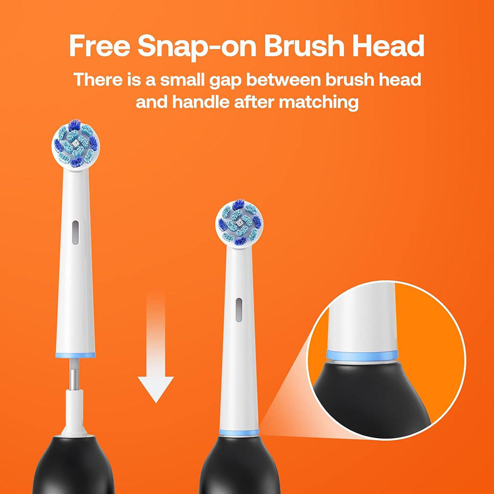 Bitvae Toothbrush Heads (SDR2), Gum Care, for Bitvae S2 BV SDR2, x4, Alb