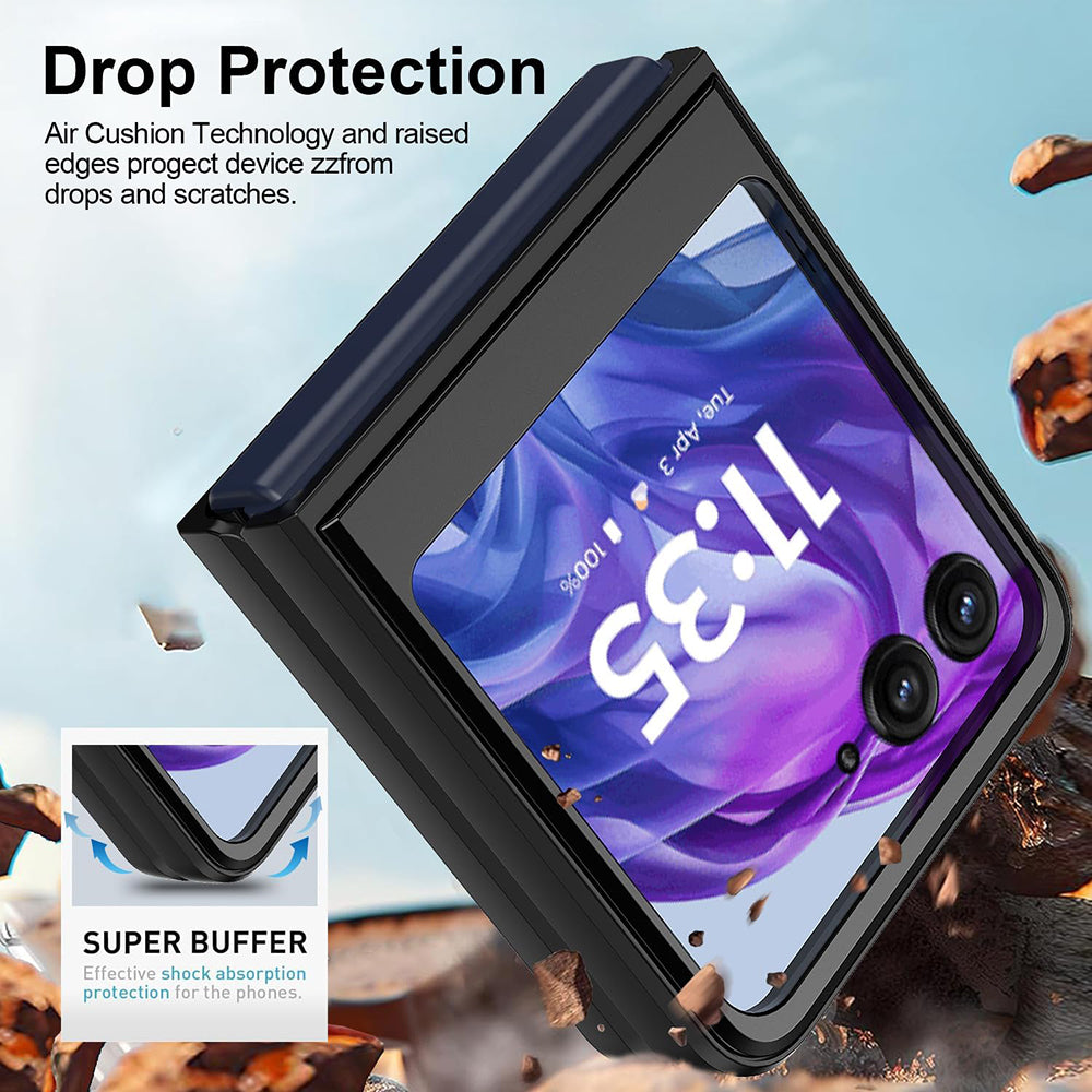 Husa de protectie Techsuit CamShield Series compatibil cu Motorola Razr 60 Ultra, Negru