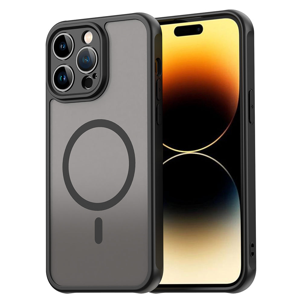 Husa de protectie Techsuit HaloFrost II MagSafe compatibil cu iPhone 14 Pro Max, Negru