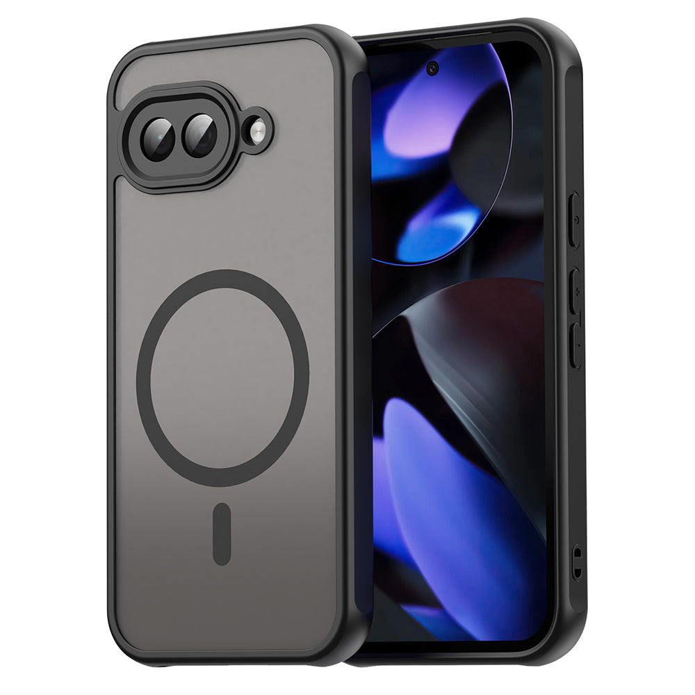 Husa de protectie Techsuit HaloFrost II MagSafe compatibil cu Google Pixel 9a, Negru