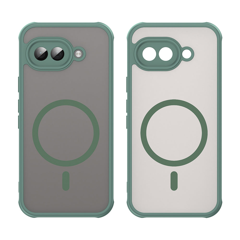 Husa de protectie Techsuit HaloFrost II MagSafe compatibil cu Google Pixel 9a, Verde