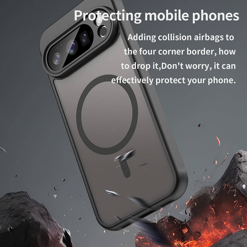 Husa de protectie Techsuit HaloFrost II MagSafe compatibil cu Google Pixel 10 Pro, Negru
