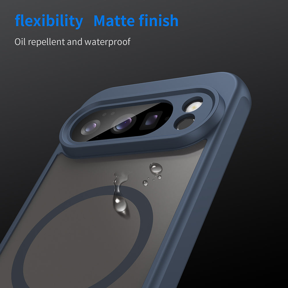 Husa de protectie Techsuit HaloFrost II MagSafe compatibil cu Google Pixel 10 Pro, Bleumarin