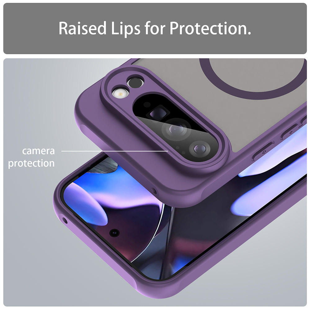 Husa de protectie Techsuit HaloFrost II MagSafe compatibil cu Google Pixel 10 Pro XL, Mov