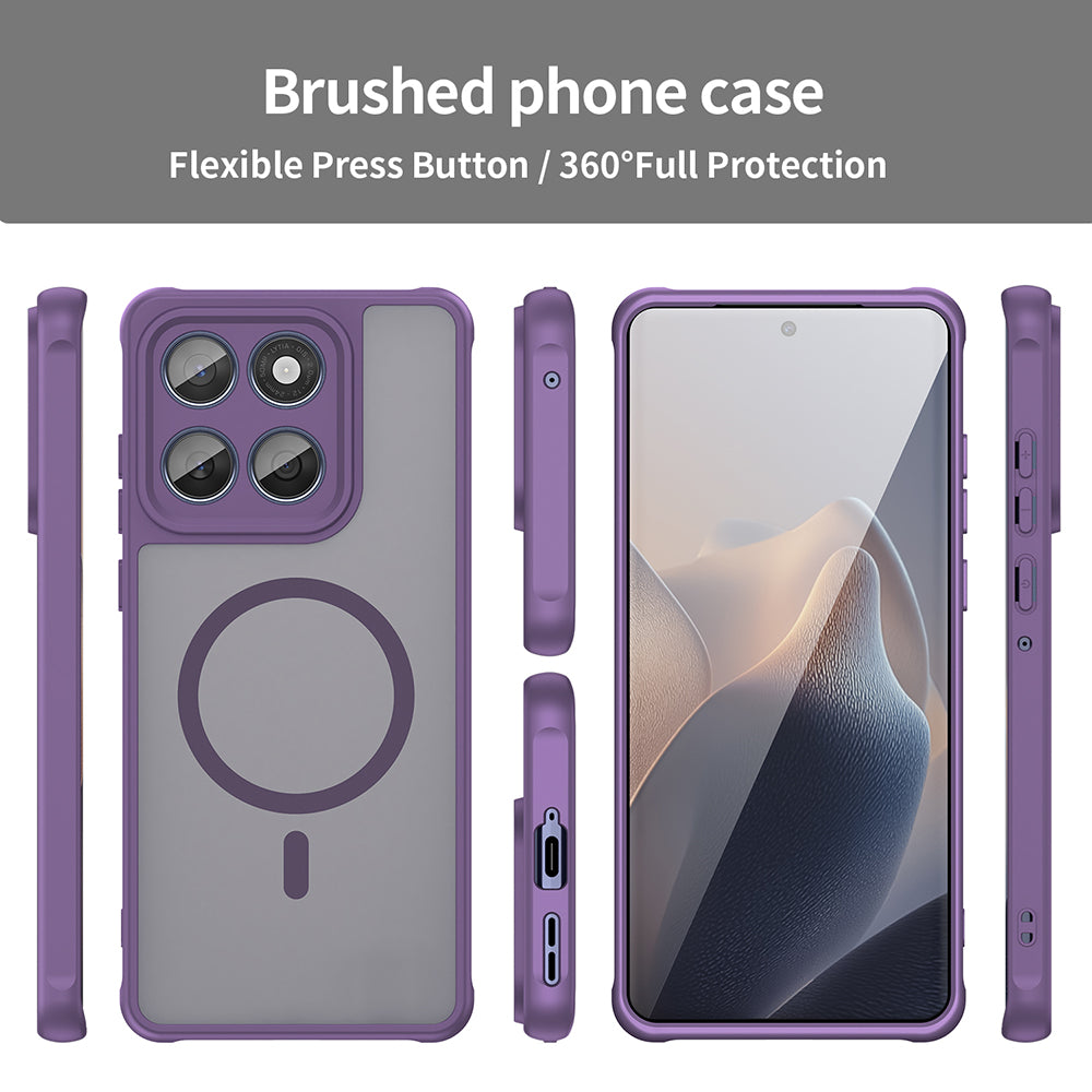 Husa de protectie Techsuit HaloFrost II MagSafe compatibil cu Motorola Edge 60 / 60 Fusion, Mov