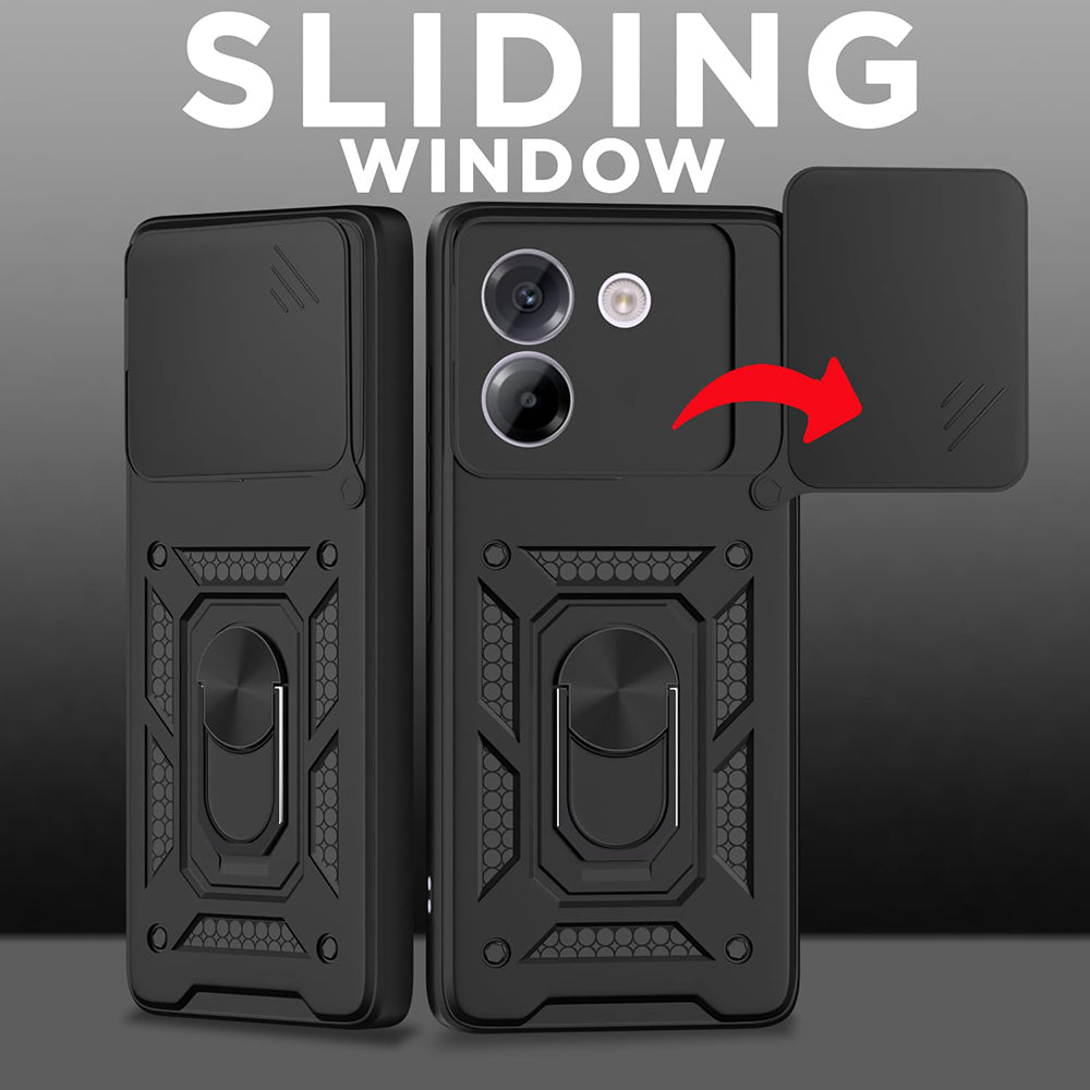 Husa de protectie Techsuit CamShield Series compatibil cu iPhone 17, Negru