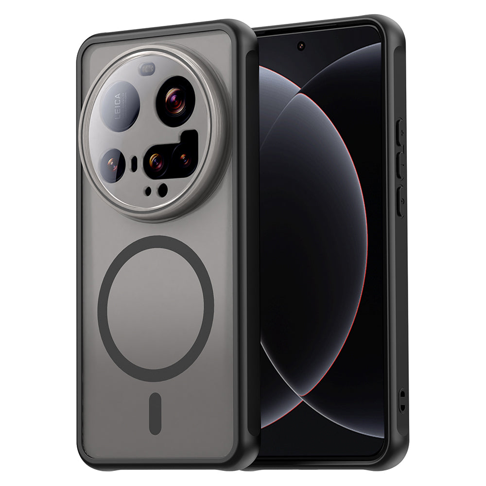 Husa de protectie Techsuit HaloFrost II MagSafe compatibil cu Xiaomi 15 Ultra, Negru
