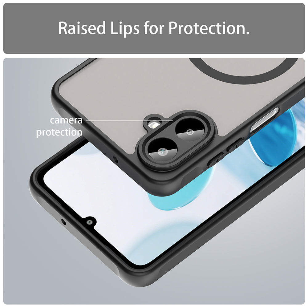 Husa de protectie Techsuit HaloFrost II MagSafe compatibil cu Samsung Galaxy A07 4G, Negru