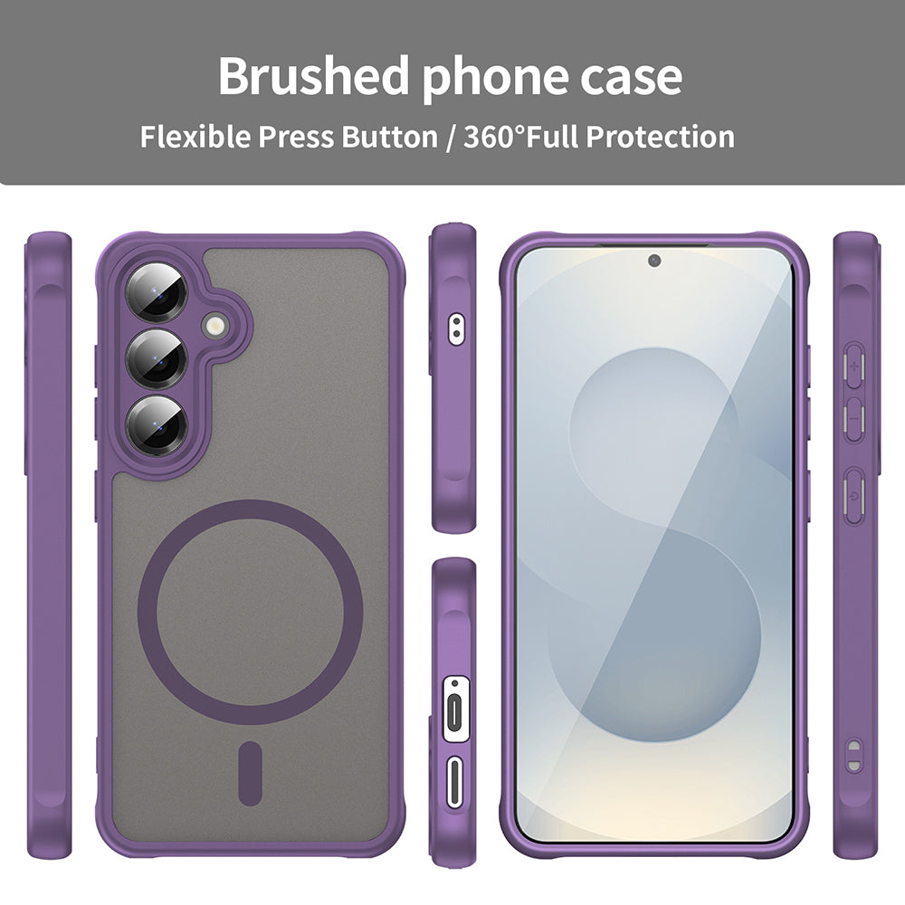 Husa pentru Samsung Galaxy S24 Plus / S25 Plus - Techsuit HaloFrost II MagSafe - Purple