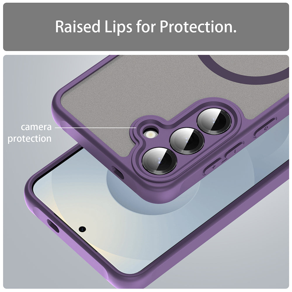 Husa pentru Samsung Galaxy S24 Plus / S25 Plus - Techsuit HaloFrost II MagSafe - Purple