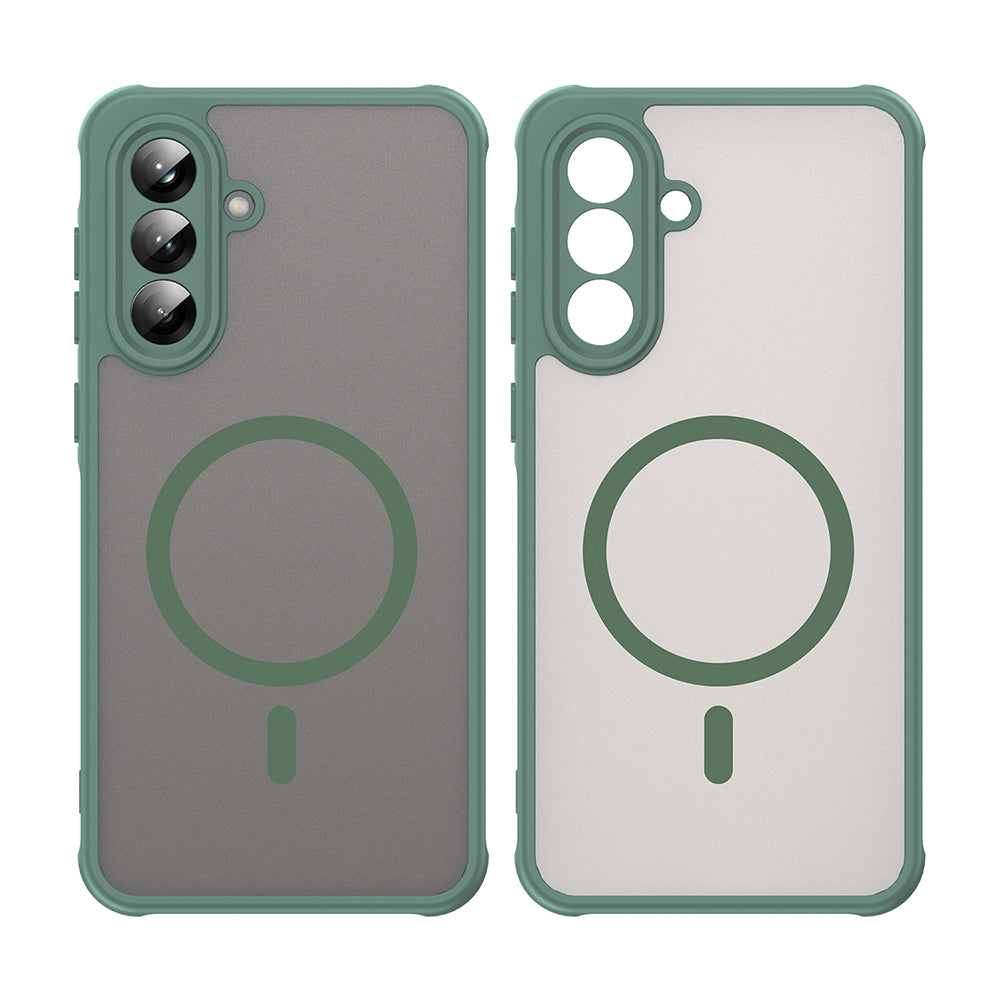 Husa de protectie Techsuit HaloFrost II MagSafe compatibil cu Samsung Galaxy A56 5G, Verde