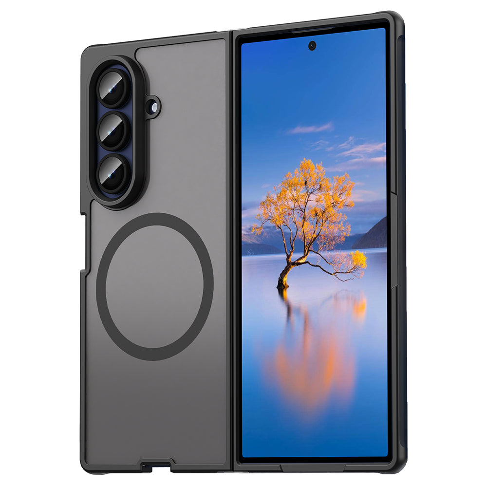Husa de protectie Techsuit HaloFrost II MagSafe compatibil cu Samsung Galaxy Z Fold7, Negru