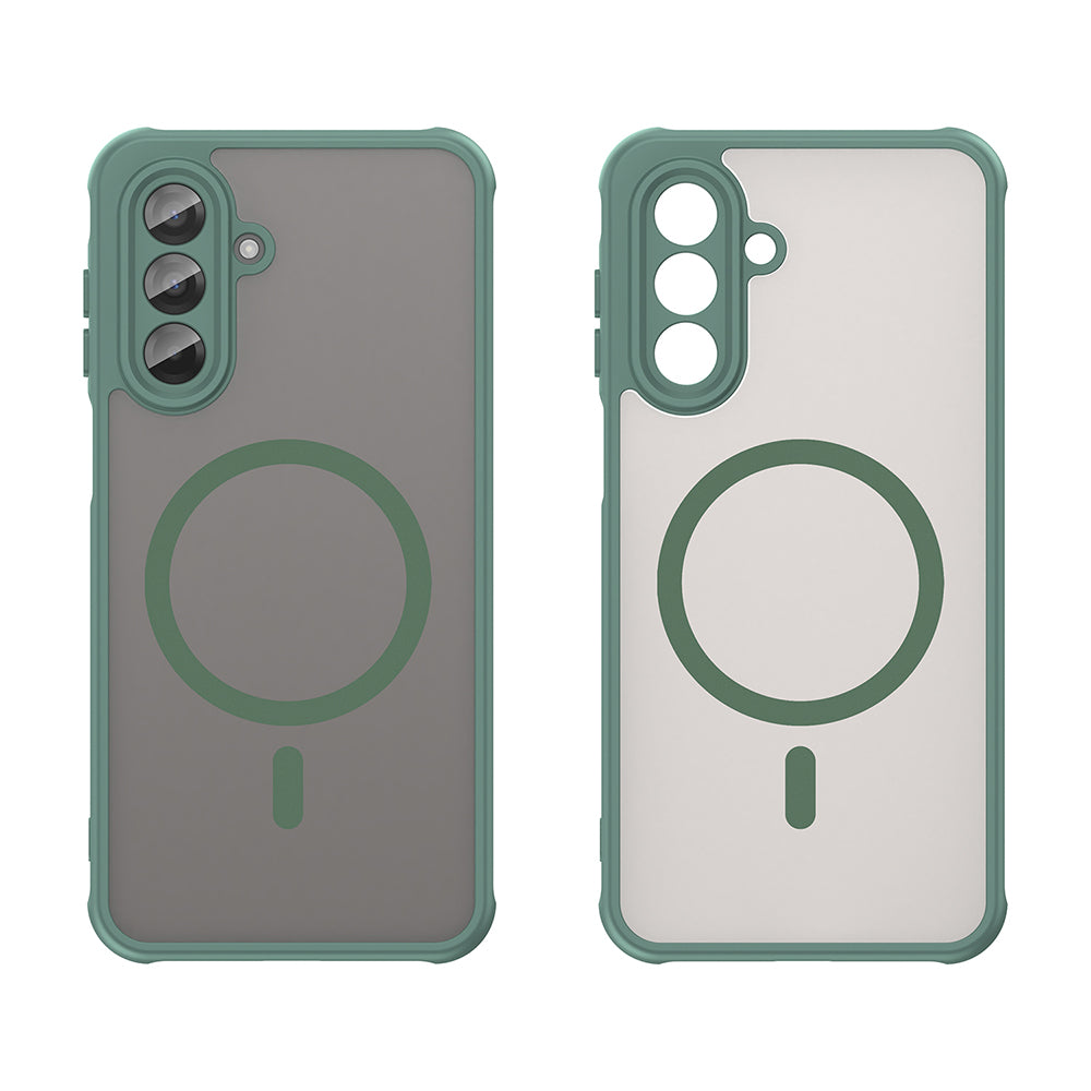 Husa de protectie Techsuit HaloFrost II MagSafe compatibil cu Samsung Galaxy A17 5G / A17 4G, Verde
