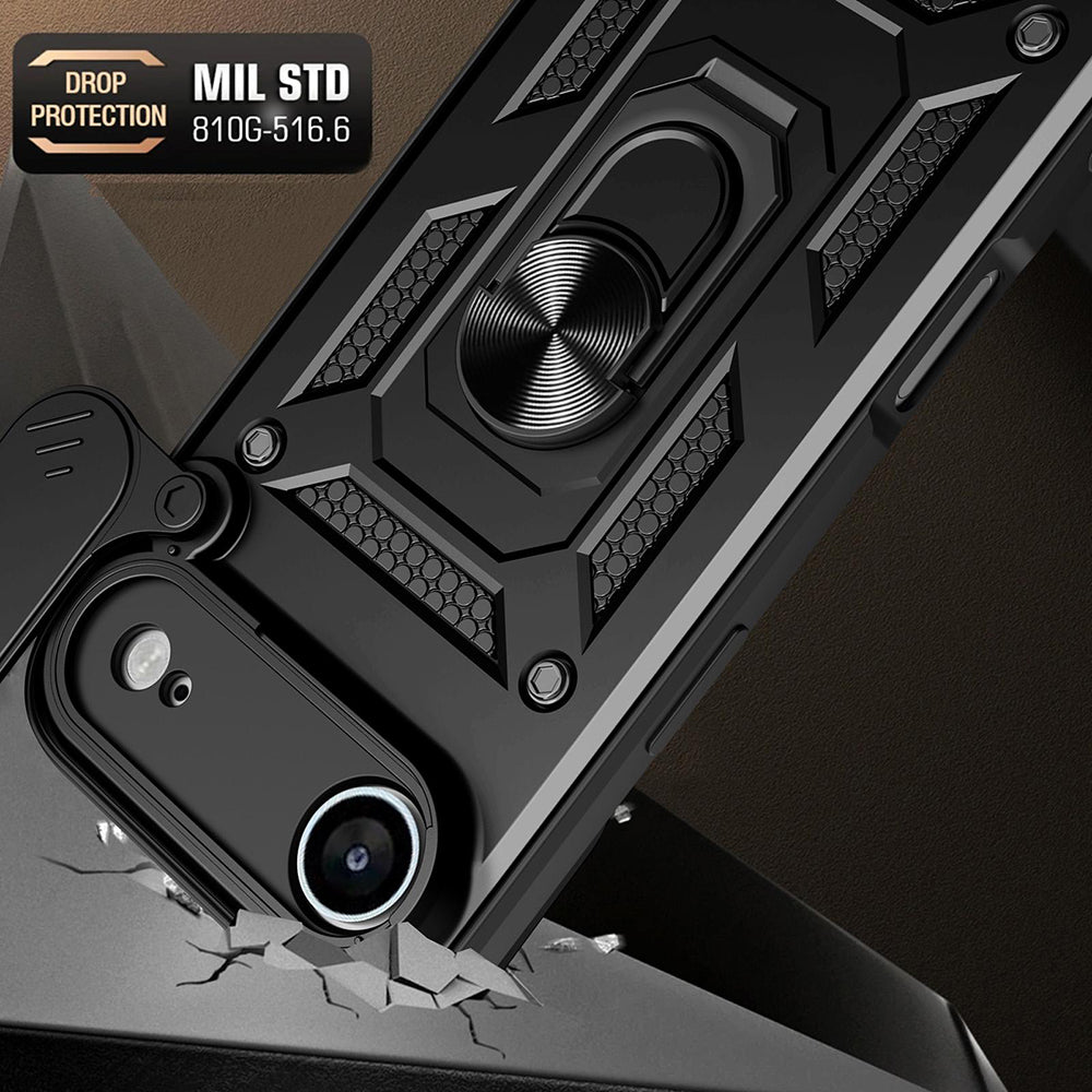 Husa de protectie Techsuit CamShield Series compatibil cu iPhone 17 Air, Roz Auriu