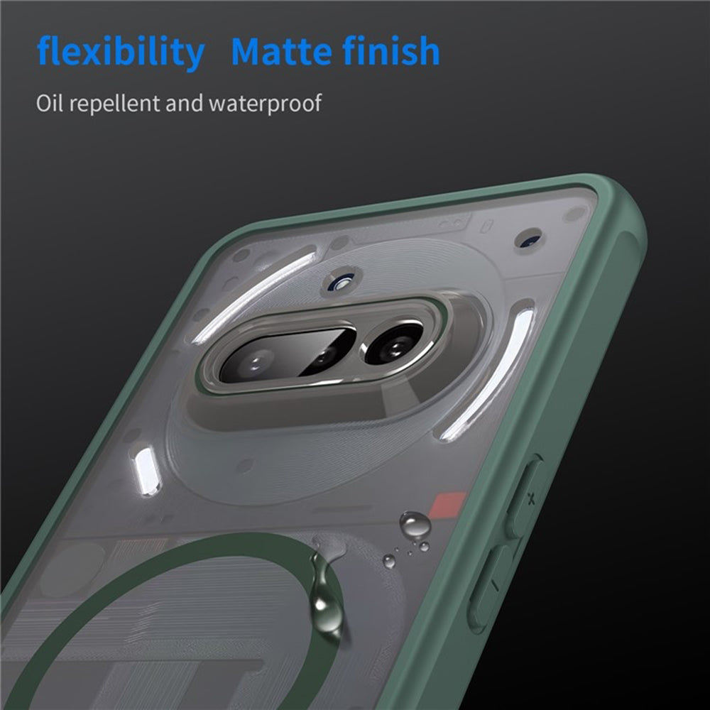 Husa de protectie Techsuit HaloFrost II MagSafe compatibil cu Nothing Phone (3a), Verde