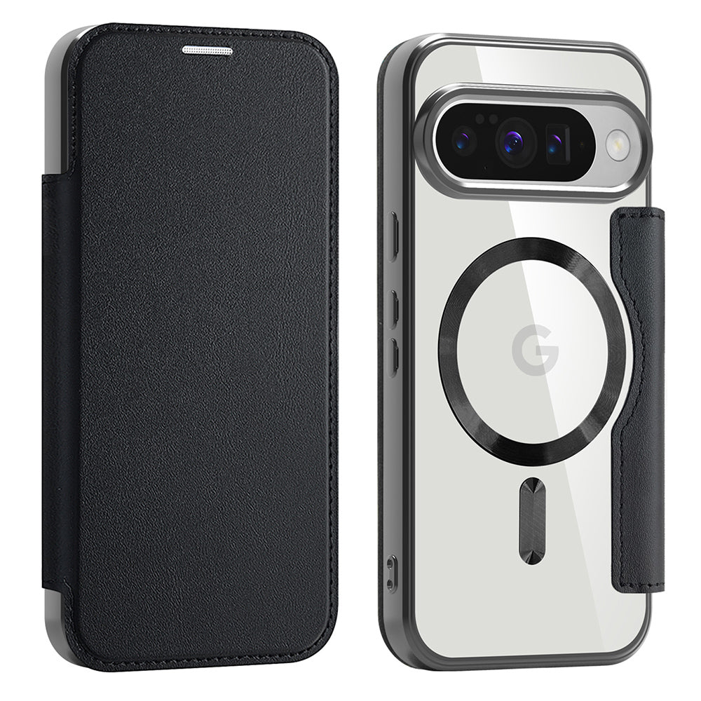 Husa de protectie Techsuit SmartMag Book compatibil cu Google Pixel 10 / 10 Pro, Negru