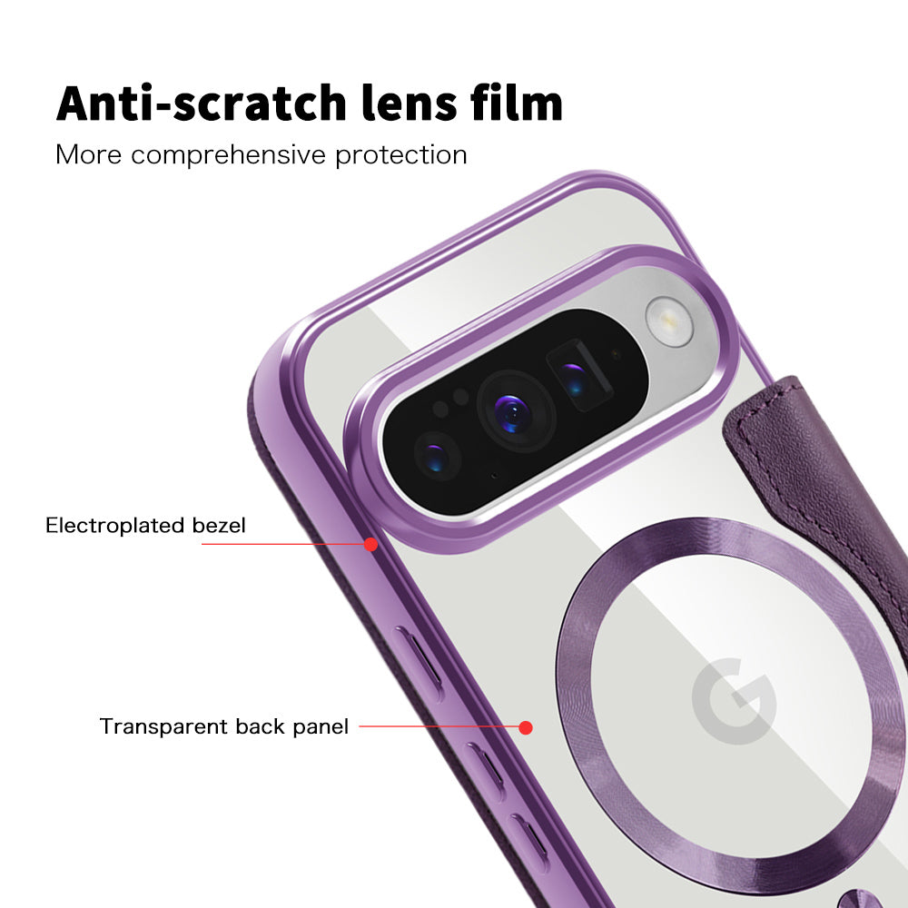 Husa de protectie Techsuit SmartMag Book compatibil cu Google Pixel 10 / 10 Pro, Mov