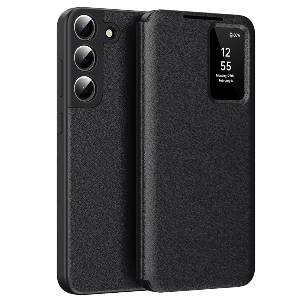 Husa de protectie Techsuit SmartView Series compatibil cu Samsung Galaxy S22 Plus 5G, Negru