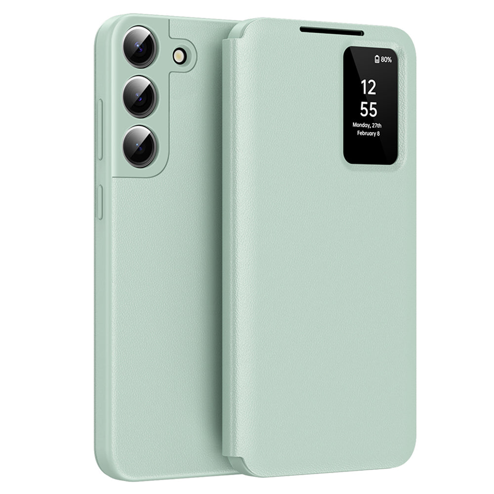 Husa de protectie Techsuit SmartView Series compatibil cu Samsung Galaxy S22 Plus 5G, Verde