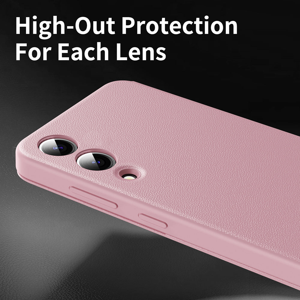 Husa de protectie Techsuit SmartView Series compatibil cu Samsung Galaxy S25 Edge, Roz