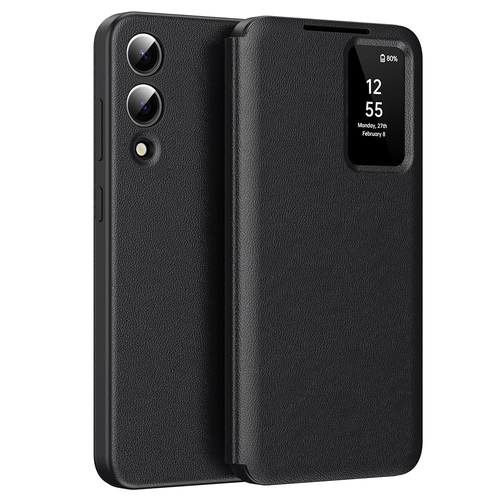 Husa de protectie Techsuit SmartView Series compatibil cu Samsung Galaxy S25 Edge, Negru
