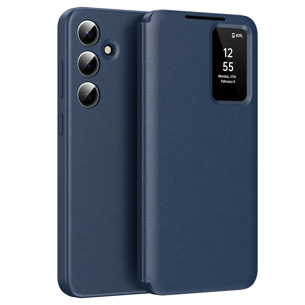 Husa de protectie Techsuit SmartView Series compatibil cu Samsung Galaxy S24 FE, Albastru