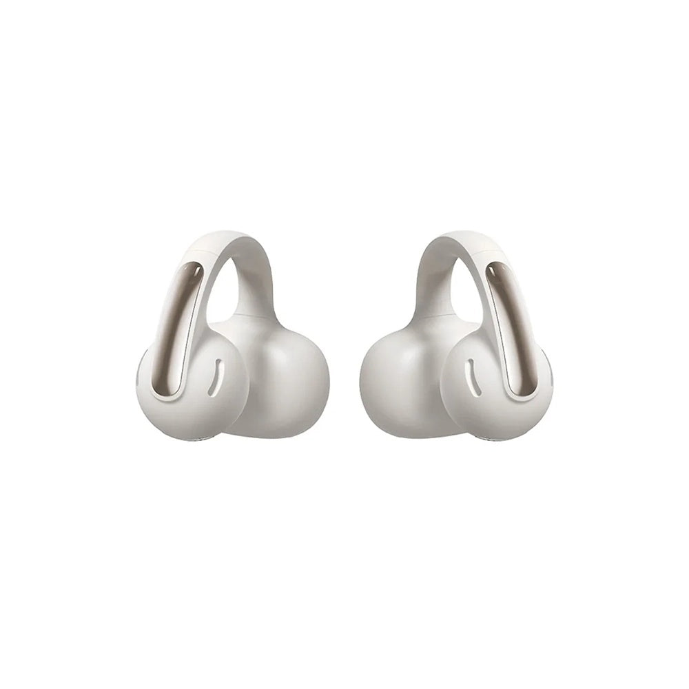 Casti Baseus Bowie MC1 (A00083501226-00), Open Ear Clip-on Design, BT V5.4, IP57 Waterproof, 600mAh, Alb